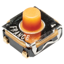 KSC DCT紧凑型SMT  6.2 x 6.2 x 5.2mm软柄SPDT轻触开关