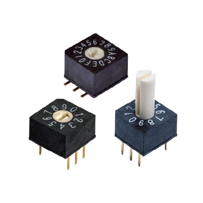 RS08-RS08A 系列 10mm*10mm 旋转编码开关