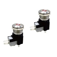 PW19 PW19 系列 19mm大电流 金属带灯开关