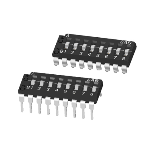 SAB-DMI DMI系列-SPST+1Com-8P-2.54-直插|贴片