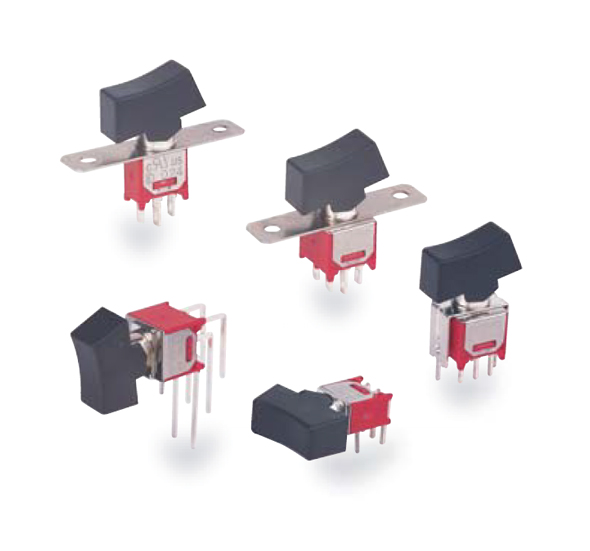 4M系列-密封微型-SPDT,DPDT-垂直|直角